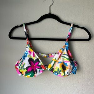 Xhilaration Multicolor underwire Bikini Top